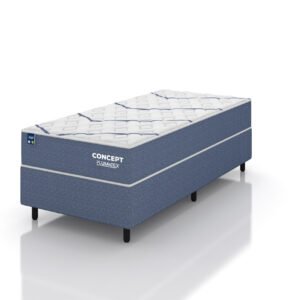 CONJUNTO SOLTEIRO 88X188X25 - CONCEPT  - PLUMATEX