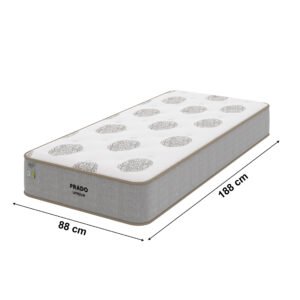 COLCHAO D28 - SOLTEIRO 88X188X20 - PRADO - UNIQUE
